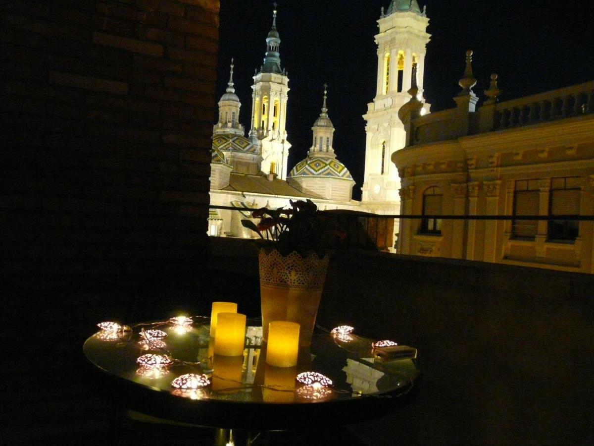 El Balcon De Pilar Apartment Zaragoza Bagian luar foto